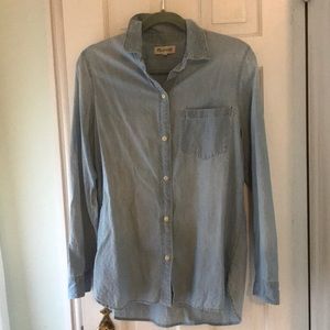 Madewell denim top
